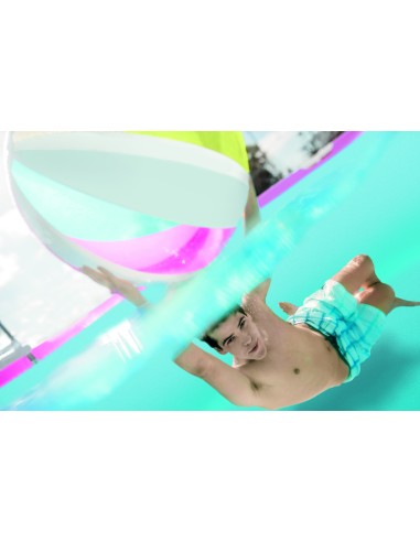 Πισινα Intex Pink Rectangular Frame Pool 220x150χ60cm