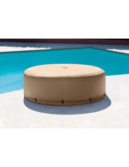 Intex Bubble Massage 4-Perons Round O 196 cm - With Energy Efficient Cover