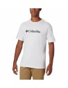 Ανδρική Μπλούζα Columbia CSC Basic Logo SS Tee - White
