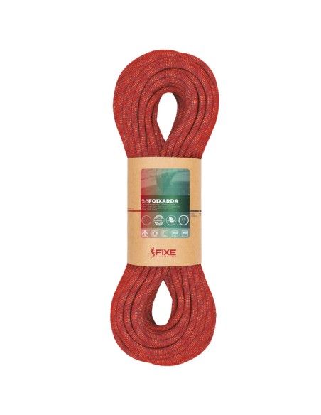 Σχοινί Αναρρίχησης Fixe Climbing Foixarda 9,8 mm - 60m - Red