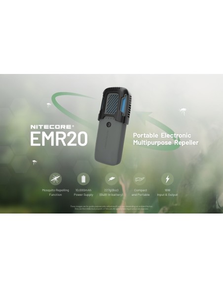 Αποθητής εντόμων Nitecore EMR20
