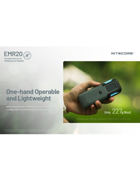 Αποθητής εντόμων Nitecore EMR20