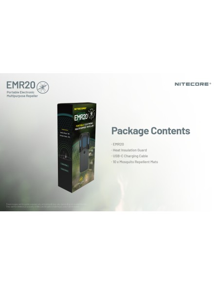 Αποθητής εντόμων Nitecore EMR20