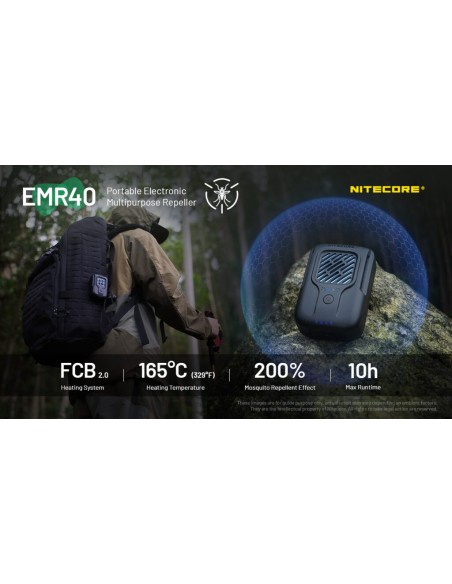 Αποθητής εντόμων Nitecore EMR40