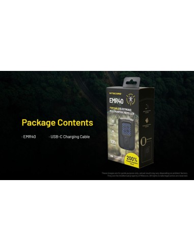 Αποθητής εντόμων Nitecore EMR40