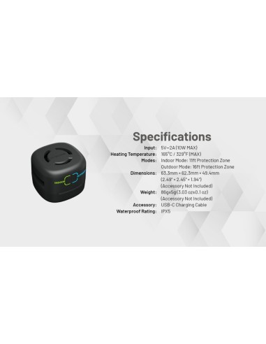 Αποθητής εντόμων Nitecore EMR30SE