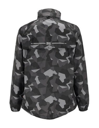 Αδιάβροχο Jacket Mac in a Sac Edition Black Camo