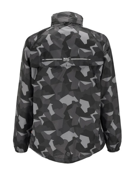 Αδιάβροχο Jacket Mac in a Sac Edition Black Camo