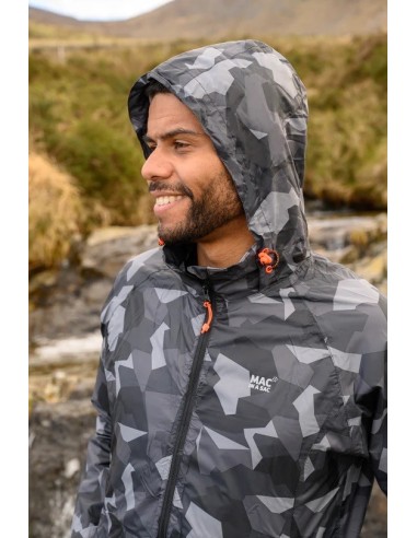 Αδιάβροχο Jacket Mac in a Sac Edition Black Camo