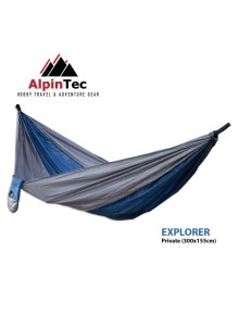 Αιώρα μονή AlpinTec Private 300x155cm (Navy - Grey)