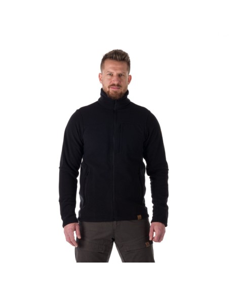 Men's Fleece Sweater NorthPolar Maurice Black