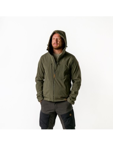 Men's Adventure 3L softshell jacket August Dark Green