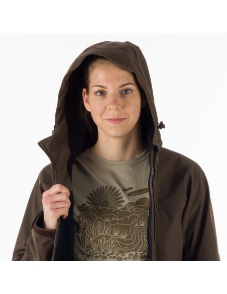 Γυναικείο Softshell Jacket North Finder 3L Zara Mustang