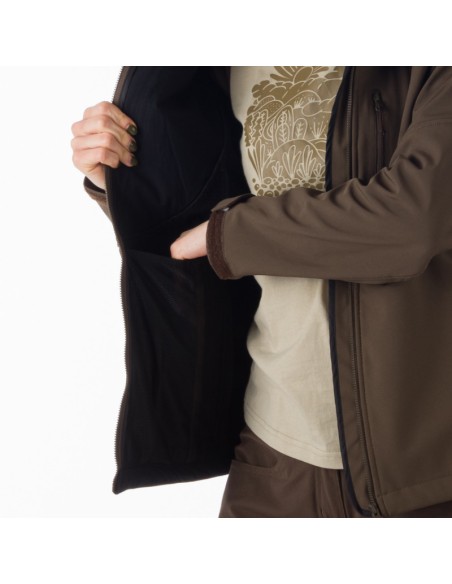 Γυναικείο Softshell Jacket North Finder 3L Zara Mustang