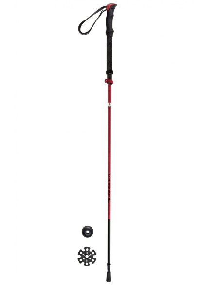 Ferrino Μπατόν 3 μερών Spantik Black - Red