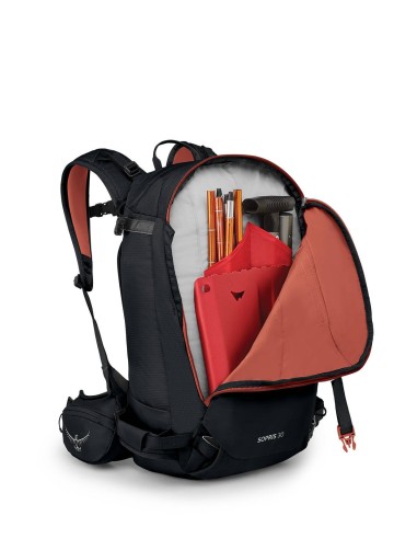 Σακίδιο Ορειβατικού Σκι Osprey Sopris 30 Black