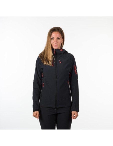 Women's technical jacket North Finder Polana Black