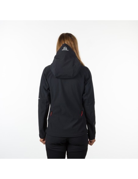 Women's technical jacket North Finder Polana Black