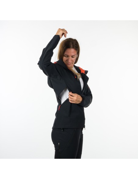 Women's technical jacket North Finder Polana Black