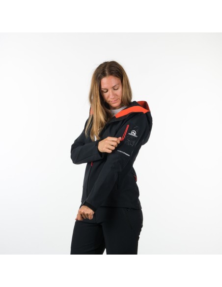 Women's technical jacket North Finder Polana Black