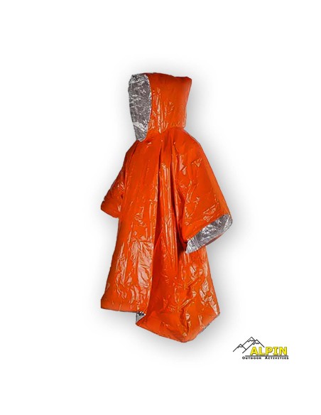 BePrepared Poncho Survival έκτακτης ανάγκης Alpin+θήκη