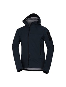 Men's outdoor hoody softshell jacket 3L Fabio Black