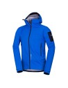 Men's outdoor hoody softshell jacket 3L Fabio Blue