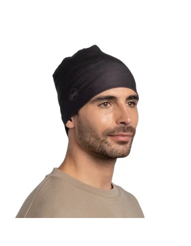 Buff EcoStretch Beanie - Solid Black - 134669.999.10.00