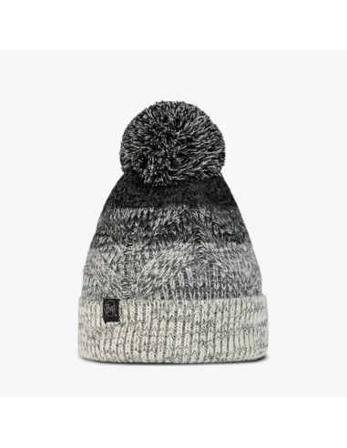 Buff Knitted & Fleece Band Hat - MAsha Grey - 120855.937.10.00