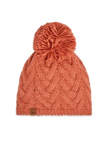 Buff Knitted & Fleece Band Hat - Caryn Crimson - 123515.401.10.0