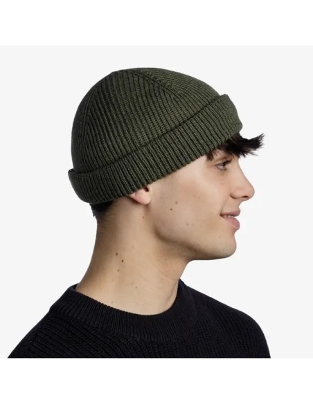 Buff Knitted Hat - Ervin Forest - 132323.809.10.00