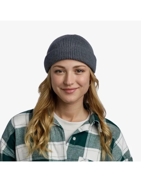 Buff Knitted Hat - Ervin Graphite - 132323.901.10.00