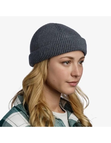 Buff Knitted Hat - Ervin Graphite - 132323.901.10.00