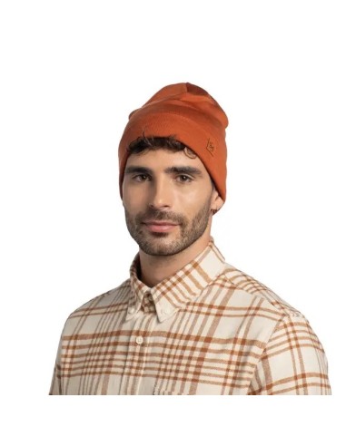 Buff Merino Heavyweight Beanie - Solid Cinnamon - 111170.330.10.