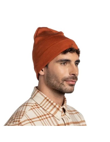 Buff Merino Heavyweight Beanie - Solid Cinnamon - 111170.330.10.