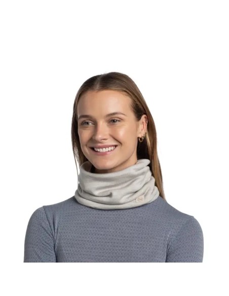 Buff Merino Heavyweight Neckwarmer - Solid Cloud - 113018.003.10