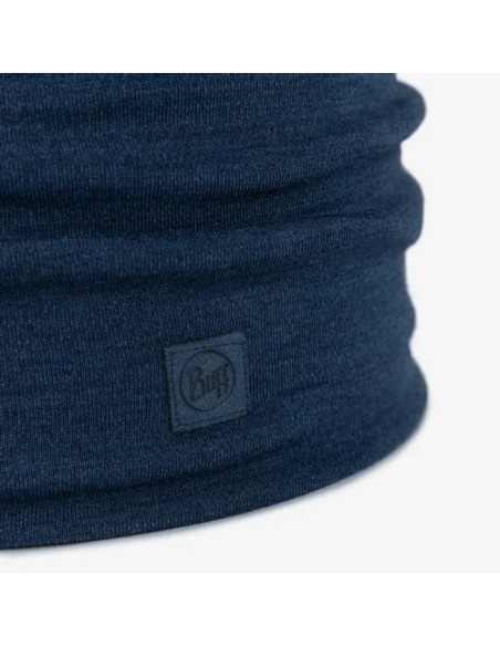 Buff Merino Heavyweight Neckwarmer - Solid Night Blue - 113018.7