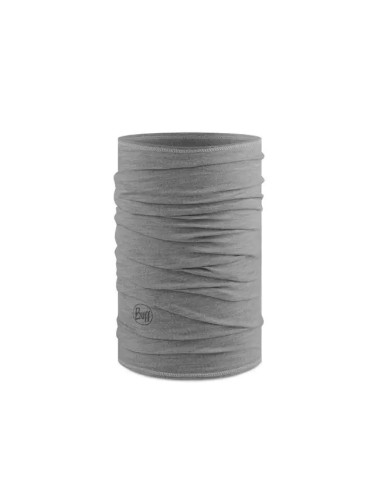 Buff Merino Lightweight Neckwarmer - Solid Taupe Grey - 113010.3