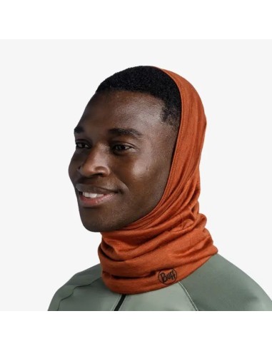 Buff Merino Lightweight Neckwarmer - Solid Cinnamon - 113010.330