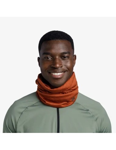 Buff Merino Lightweight Neckwarmer - Solid Cinnamon - 113010.330
