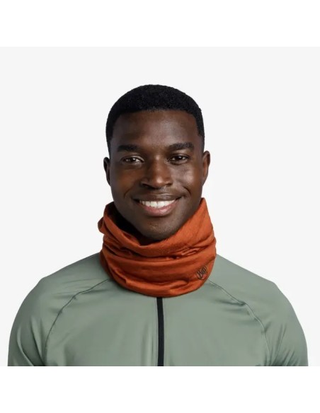 Buff Merino Lightweight Neckwarmer - Solid Cinnamon - 113010.330