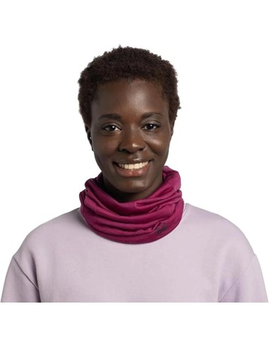 Buff Merino Lightweight Neckwarmer - Solid Magenta - 113010.535.