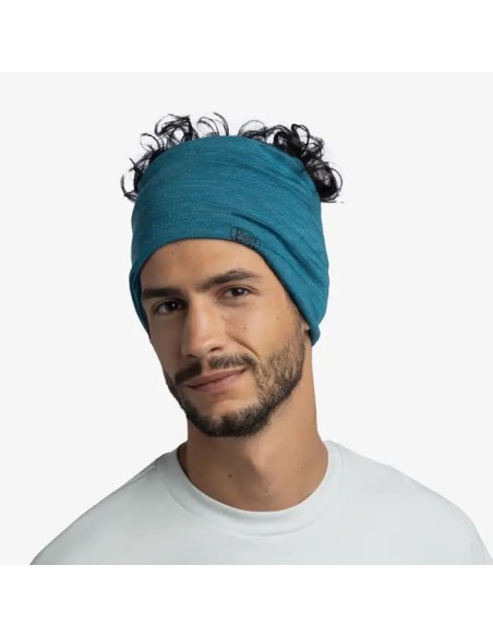 Buff Merino Lightweight Neckwarmer - Solid Teal - 113010.706.10.