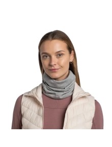 Buff Merino Midweight Neckwarmer - Melange Cloud - 113022.003.10 2