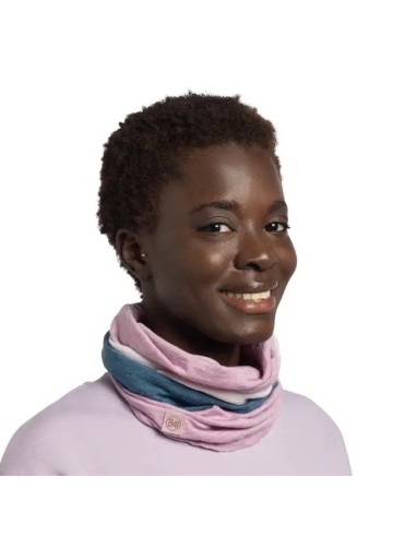 Buff Merino Move Neckwarmer - Solid Camelia - 132890.519.10.00
