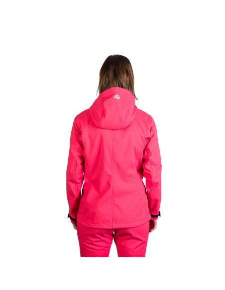Women's technical jacket North Finder Tina Pink