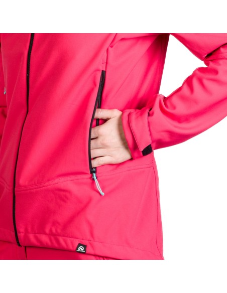 Women's technical jacket North Finder Tina Pink