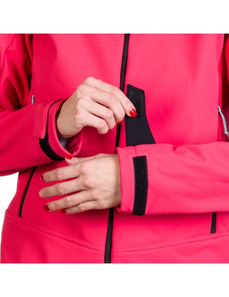 Women's technical jacket North Finder Tina Pink