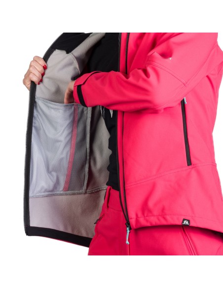 Women's technical jacket North Finder Tina Pink