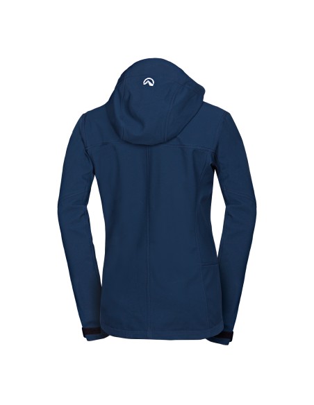 Women's technical jacket North Finder Tina Ink Blue